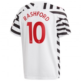 Fußballtrikots Manchester United Marcus Rashford 10 2020-2021 Kurzarm Ausweichtrikot kaufen